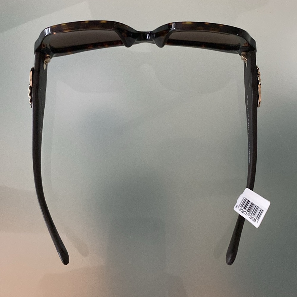 NIB Auth CHANEL dress BUTTERFLY SUNGLASSES/glasses/frame Ref.5457QA C714/3 ITALY - Picture 5 of 14